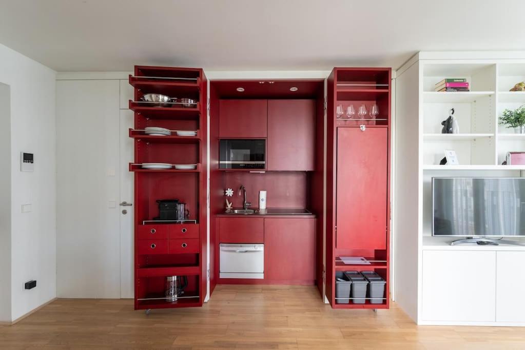 Smart Studio With Terrace By Hm Vienna Luaran gambar